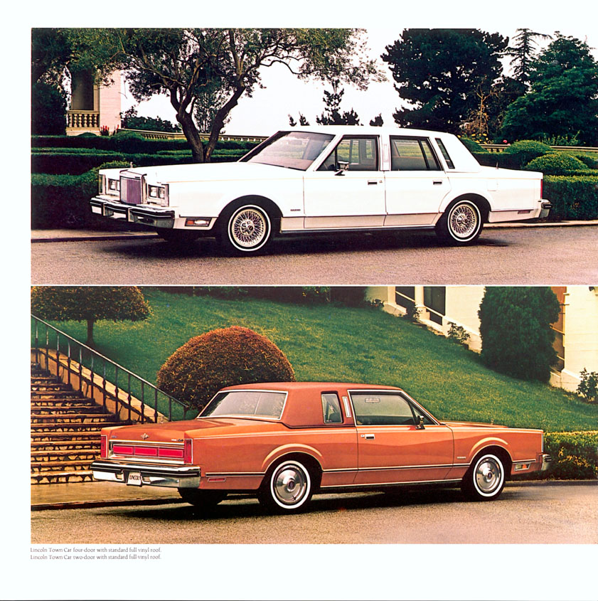 1981 Lincoln Town Car Brochure Page 12